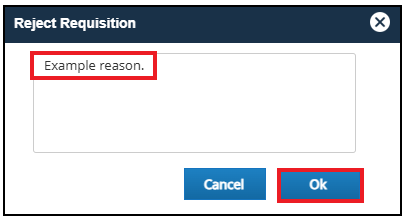 Responding To A Rejected Approval Request